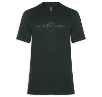 Camiseta Masculina Silkada Endless Vacation - Preto