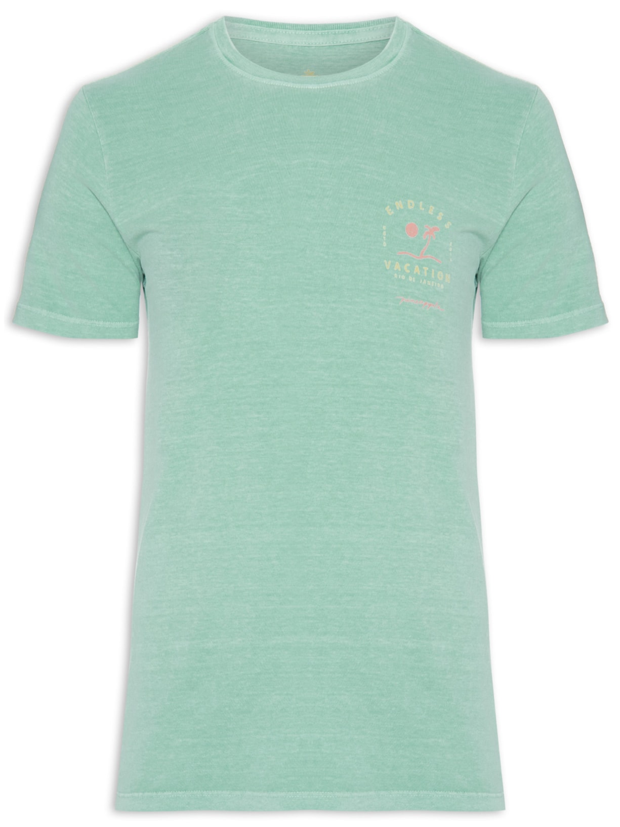 Camiseta Masculina Silkada Endless Vacation - Verde