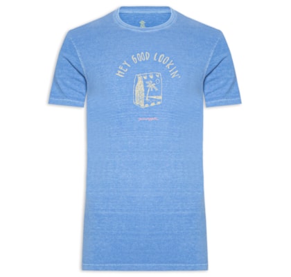 Camiseta Masculina Silkada Good Lookin - Azul
