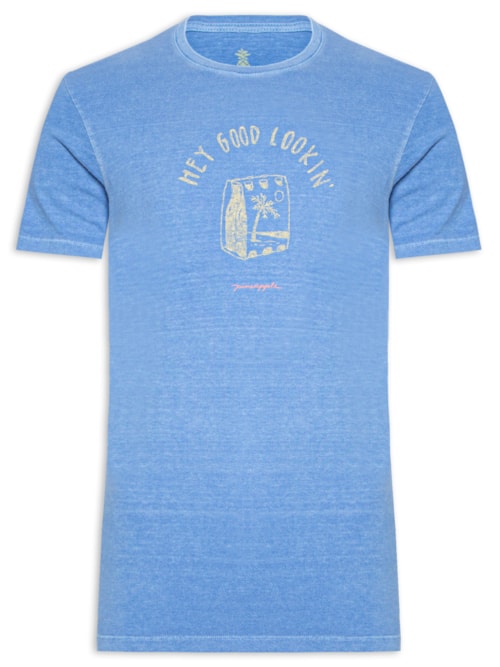 Camiseta Masculina Silkada Good Lookin - Azul