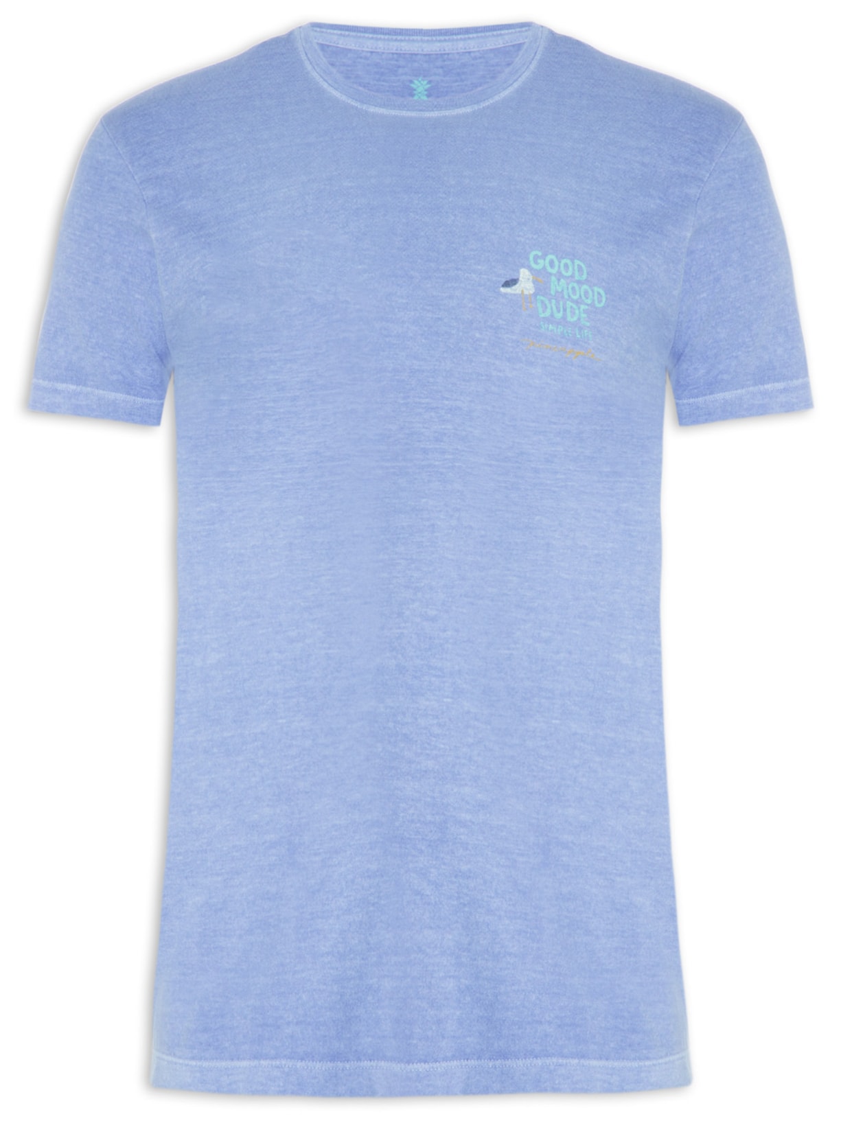 Camiseta Masculina Silkada Good Mood - Azul