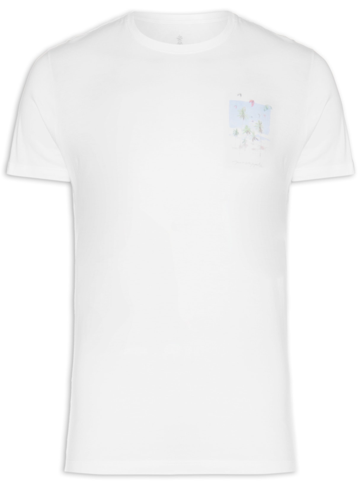Camiseta Masculina Silkada Kite View - Branco