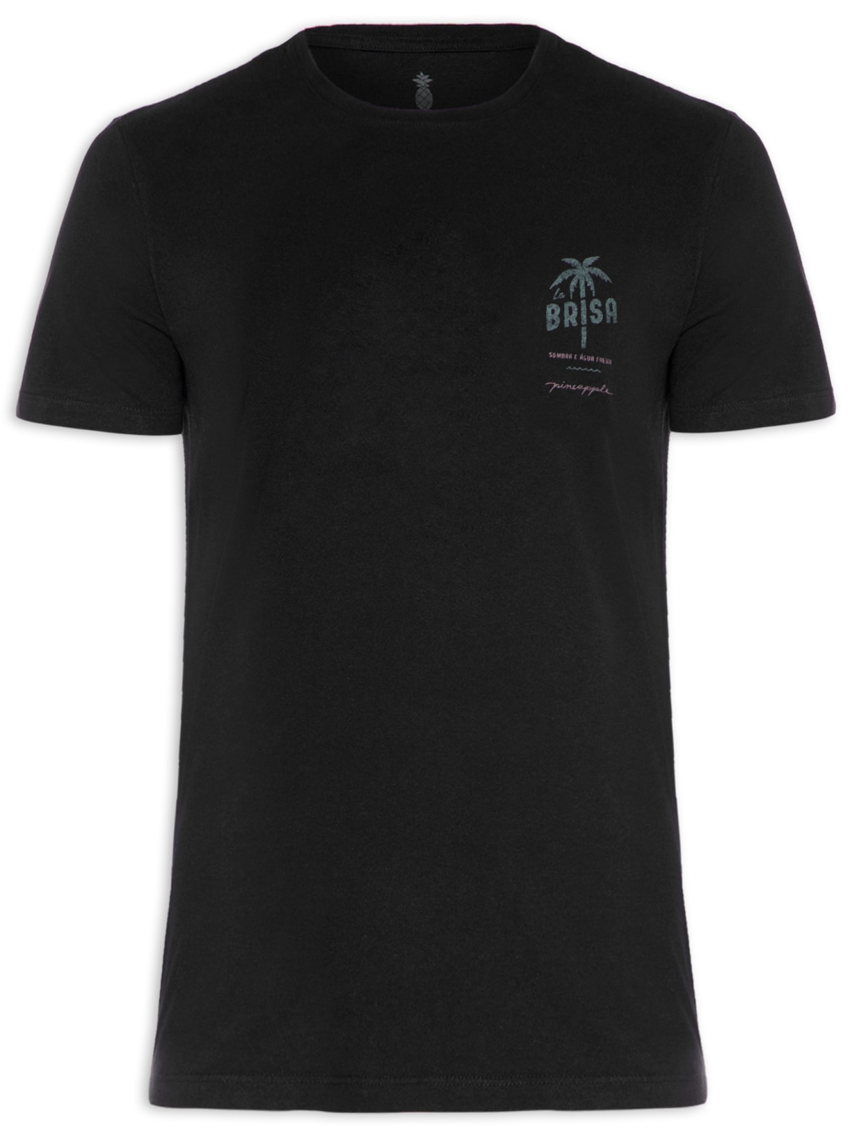 Camiseta Masculina Silkada La Brisa - Preto