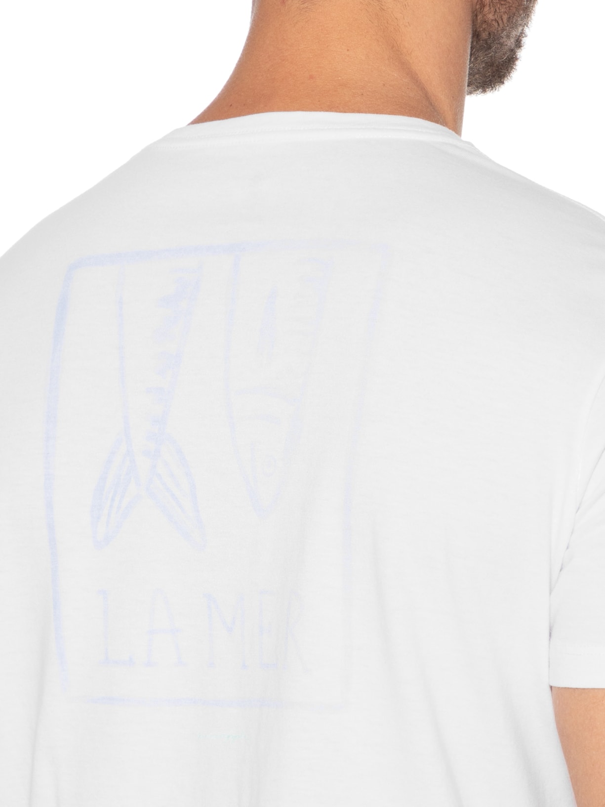 Camiseta Masculina Silkada La Mer Branco Pineapple