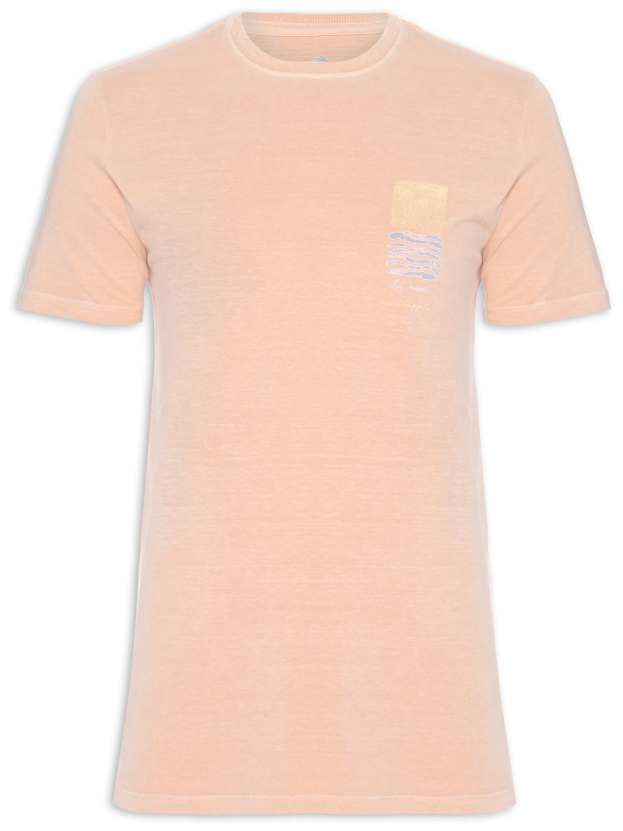 Camiseta Masculina Silkada La Mer - Laranja