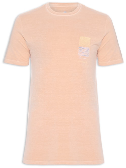 Camiseta Masculina Silkada La Mer - Laranja