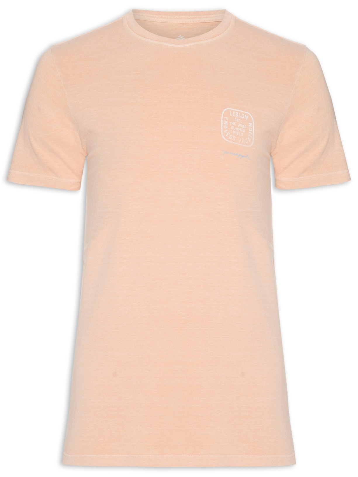 Camiseta Masculina Silkada Leblon - Laranja
