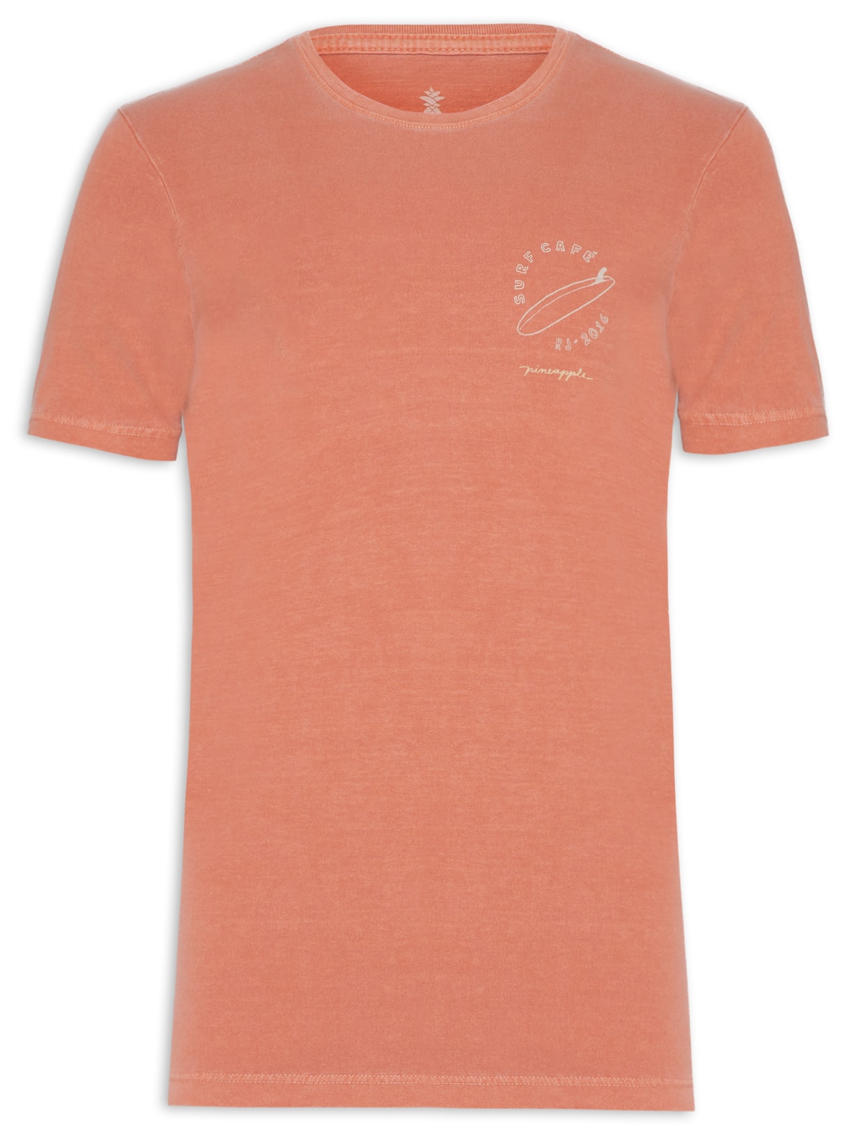 Camiseta Masculina Silkada Longboard - Vermelho