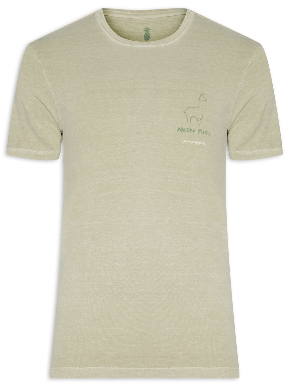 Camiseta Masculina Silkada Machu Picchu - Bege