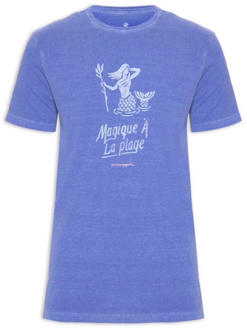 Camiseta Masculina Silkada Magique - Azul