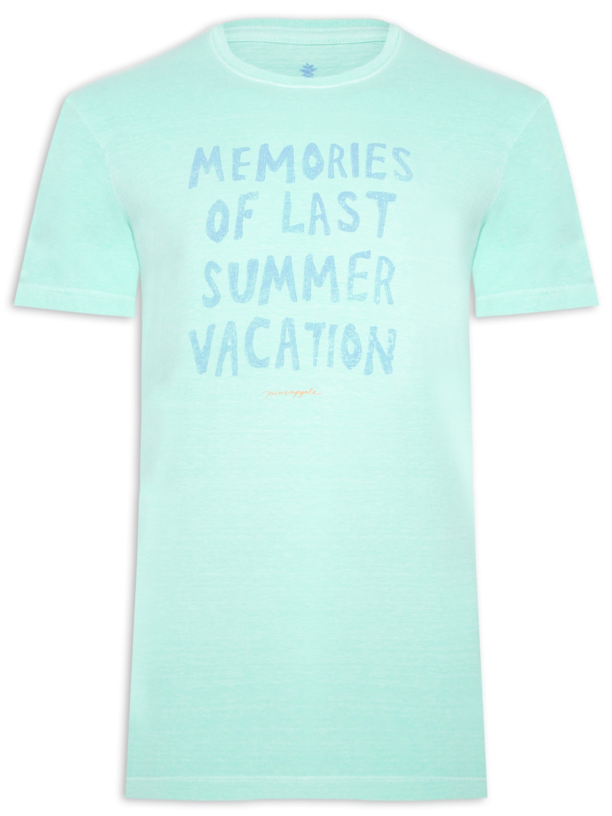 Camiseta Masculina Silkada Memories Verde Pineapple