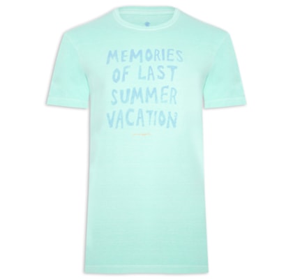 Camiseta Masculina Silkada Memories - Verde