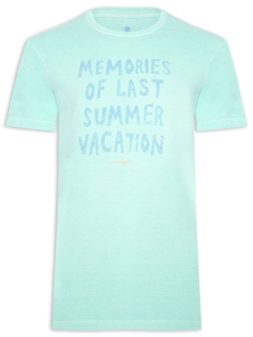 Camiseta Masculina Silkada Memories - Verde