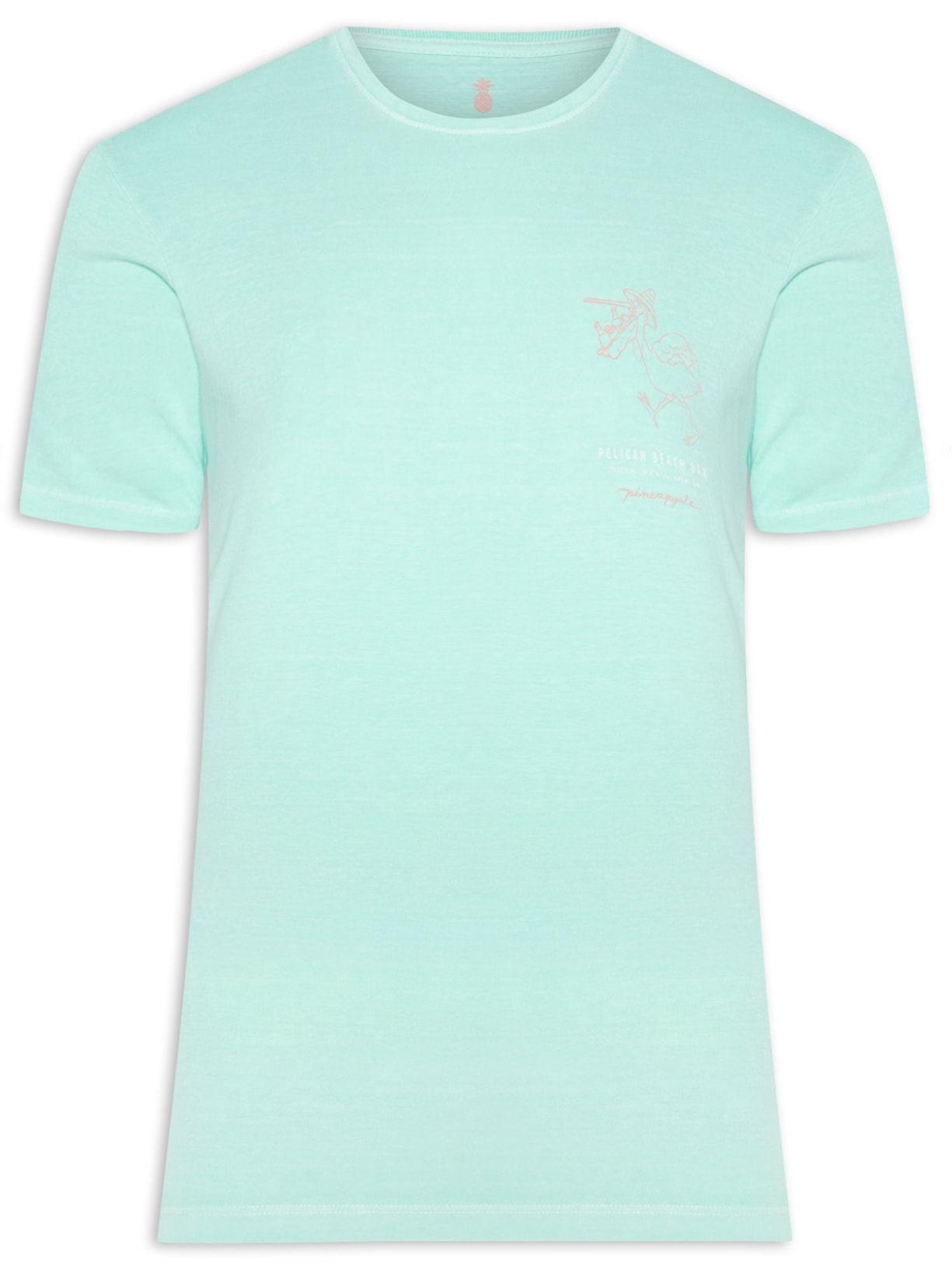 Camiseta Masculina Silkada Pelican - Verde