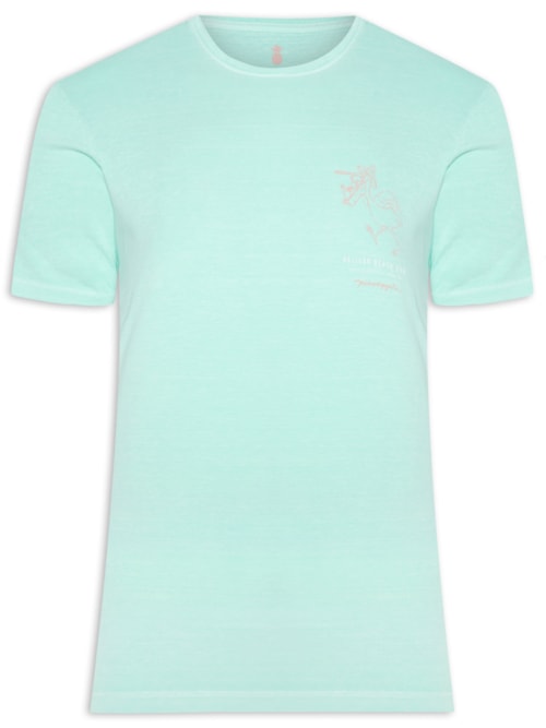Camiseta Masculina Silkada Pelican - Verde