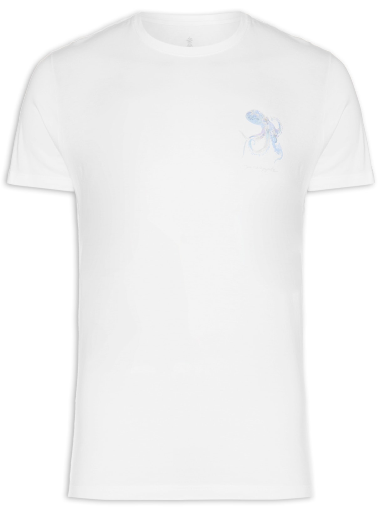 Camiseta Masculina Silkada Polvo - Branco