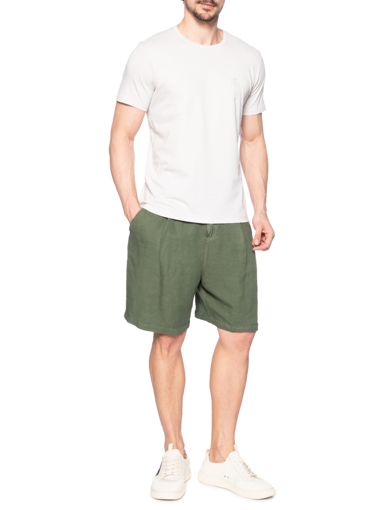 Camiseta Masculina Silkada Pranchão Cinza Pineapple