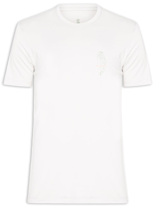 Camiseta Masculina Silkada Pranchão - Cinza