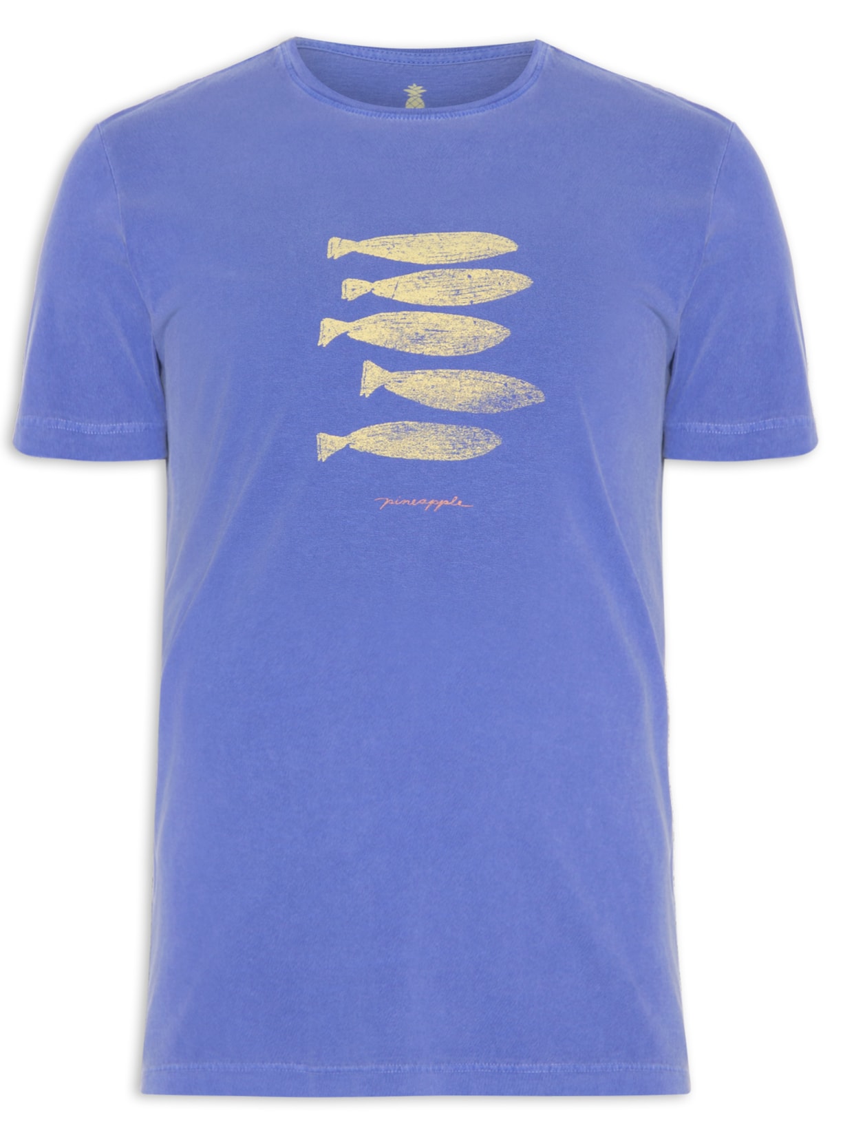 Camiseta Masculina Silkada Sardinhas - Azul