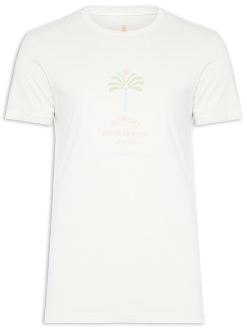 Camiseta Masculina Silkada Slow - Bege