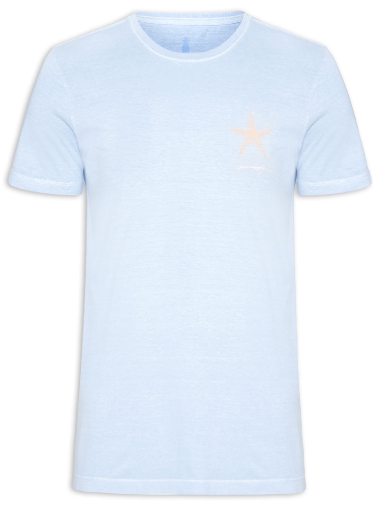 Camiseta Masculina Silkada Starfish - Azul