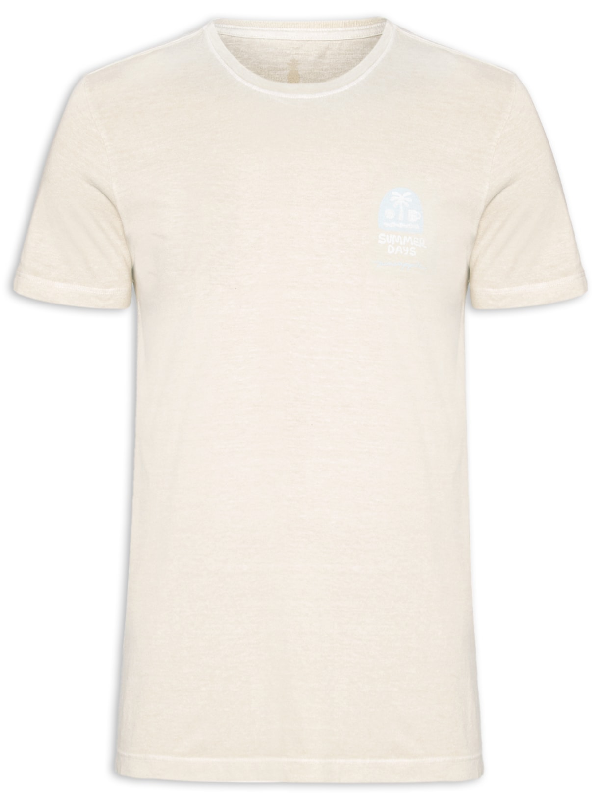 Camiseta Masculina Silkada Summer Days - Bege