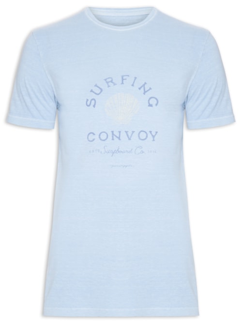 Camiseta Masculina Silkada Surf Convoy - Azul