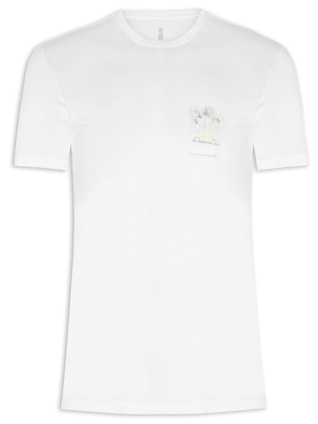 Camiseta Masculina Silkada Surf Trip - Off White