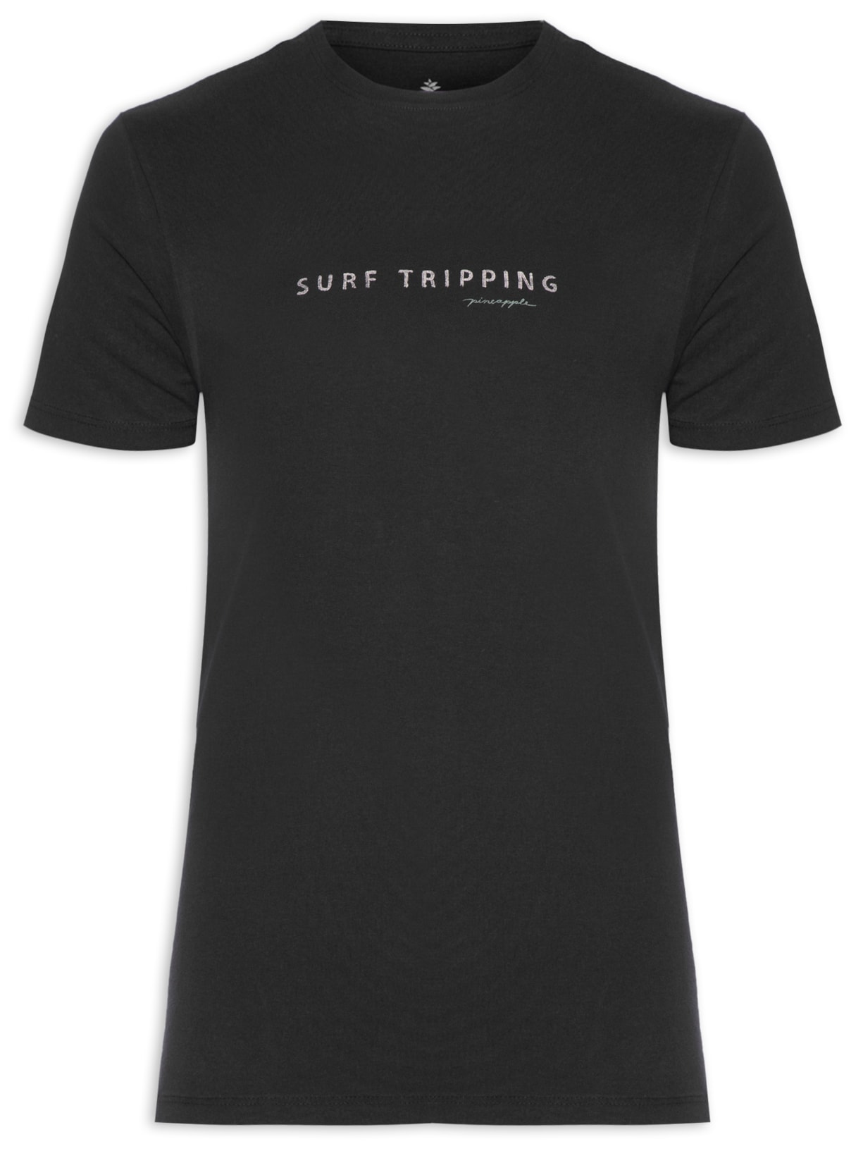 Camiseta Masculina Silkada Surf Tripping - Preto