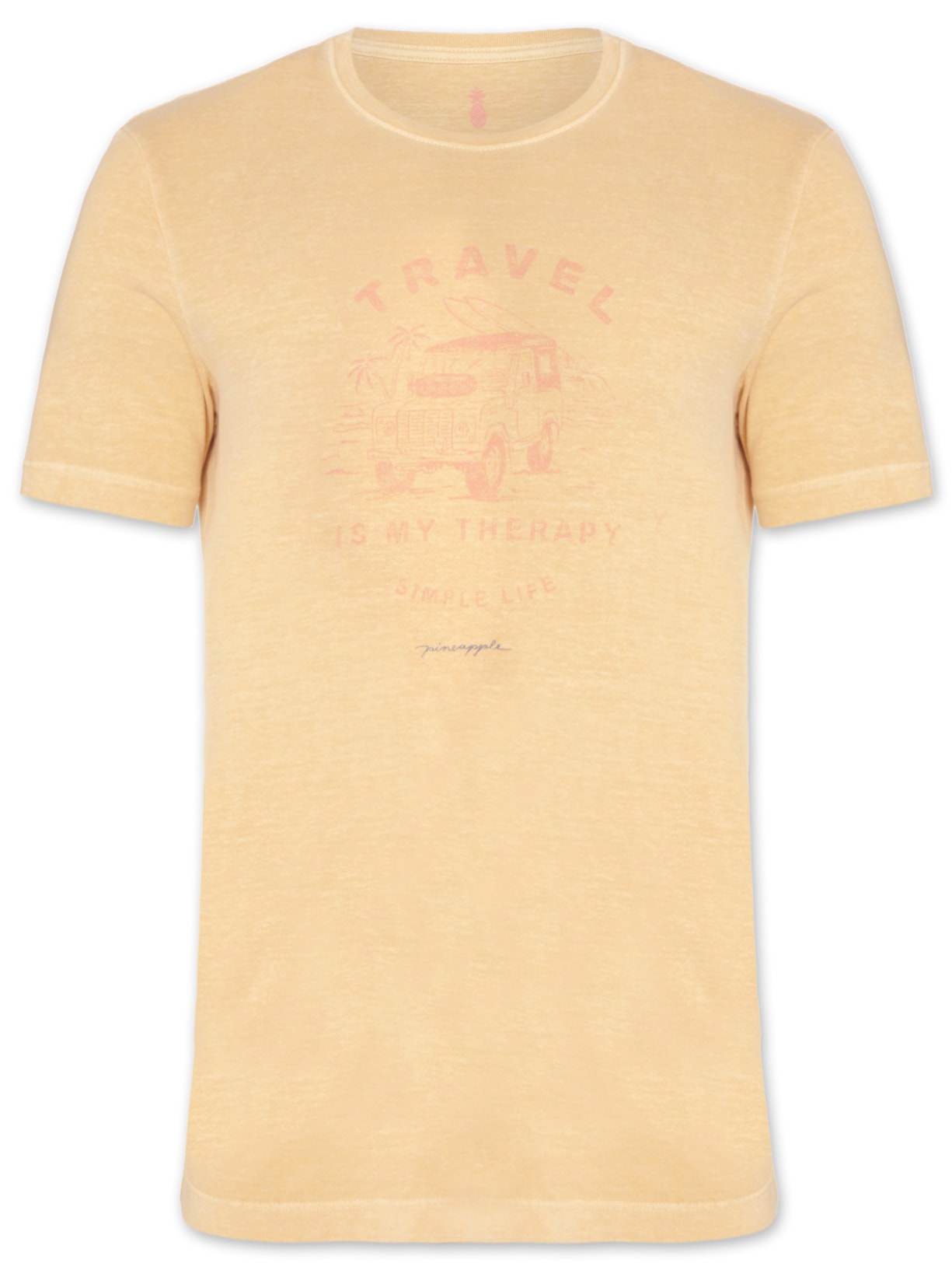 Camiseta Masculina Silkada Therapy - Amarelo