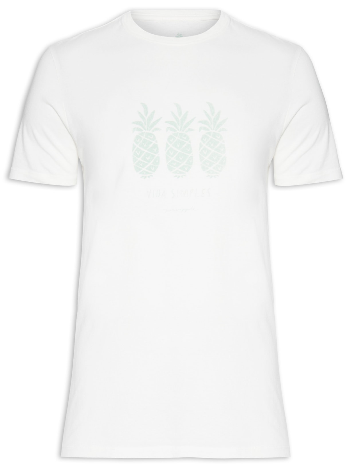 Camiseta Masculina Silkada Trio - Branco