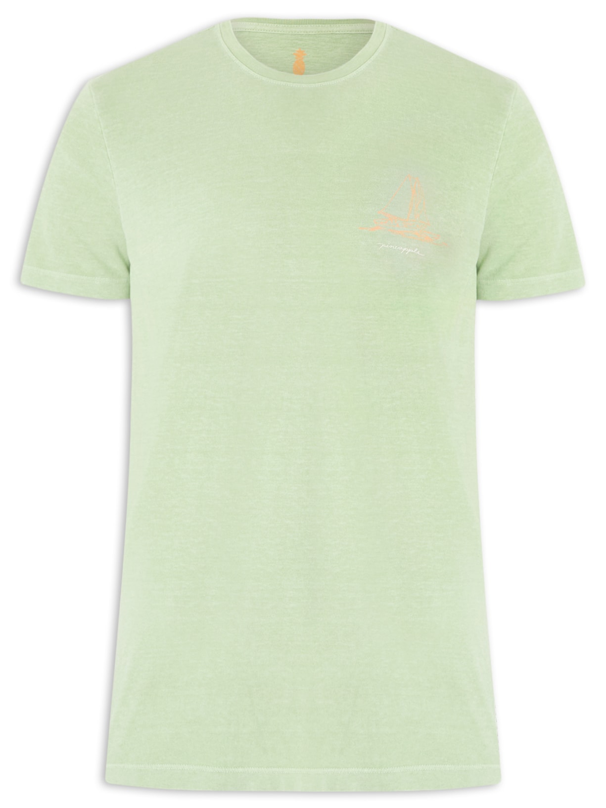 Camiseta Masculina Silkada Veleiro - Verde