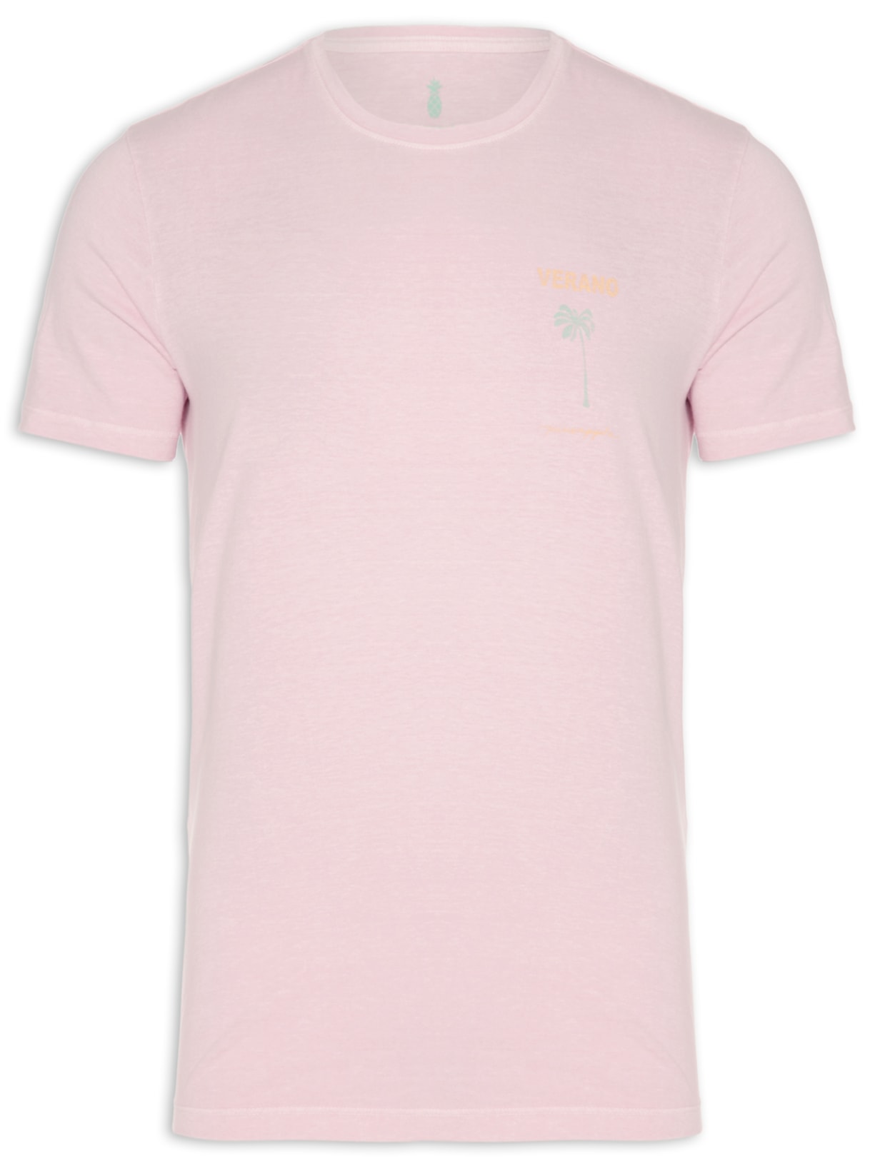 Camiseta Masculina Silkada Verano - Rosa