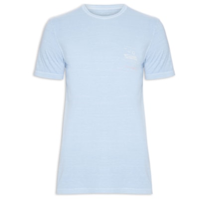 Camiseta Masculina Silkada View - Azul