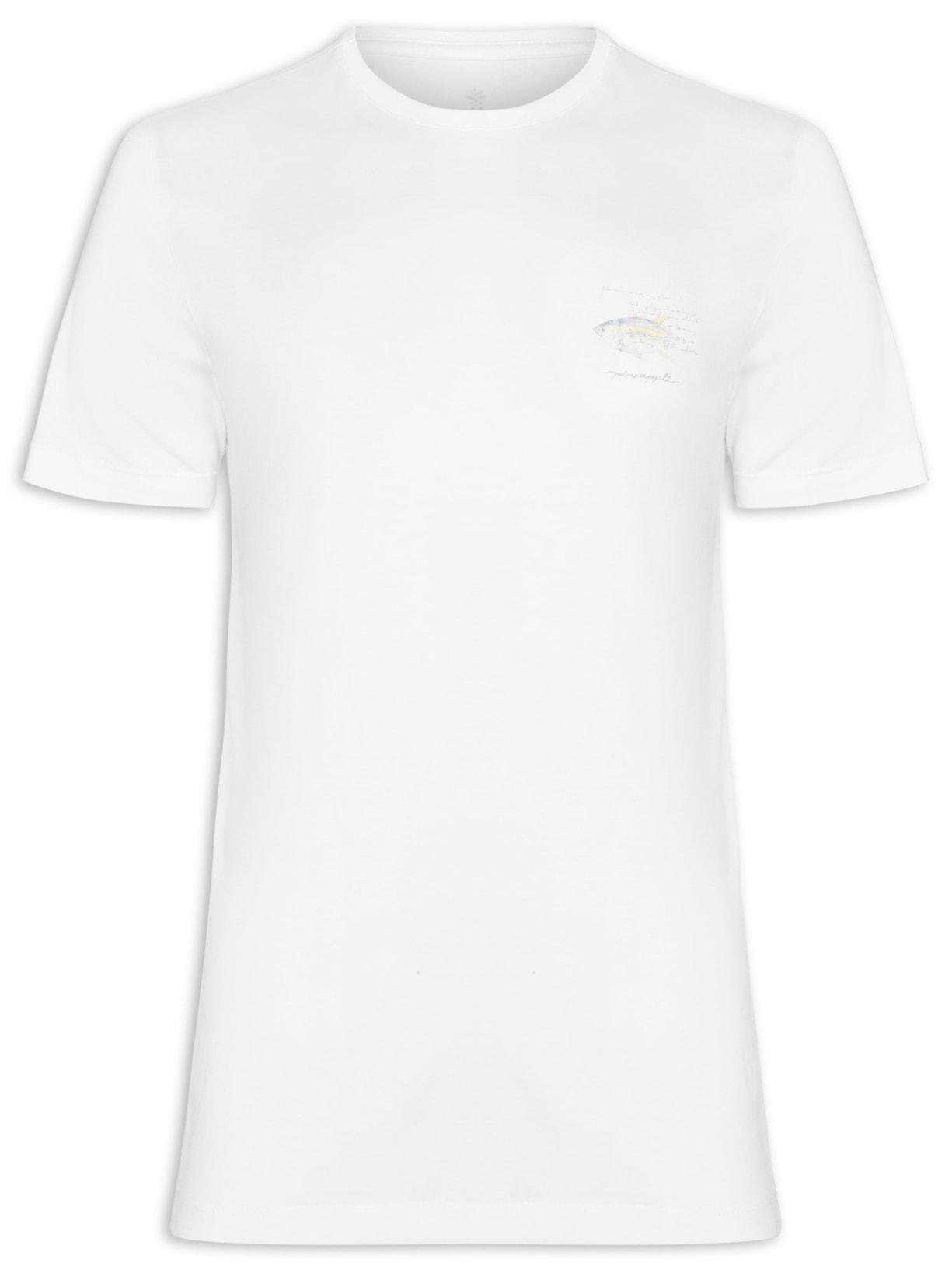 Camiseta Masculina Silkada Yellowfin - Branco