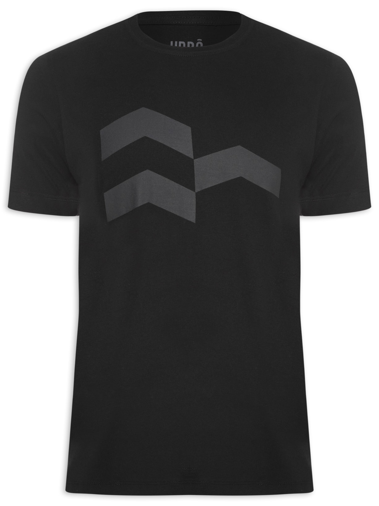 Camiseta Masculina Símbolo Gráfico Black - Preto