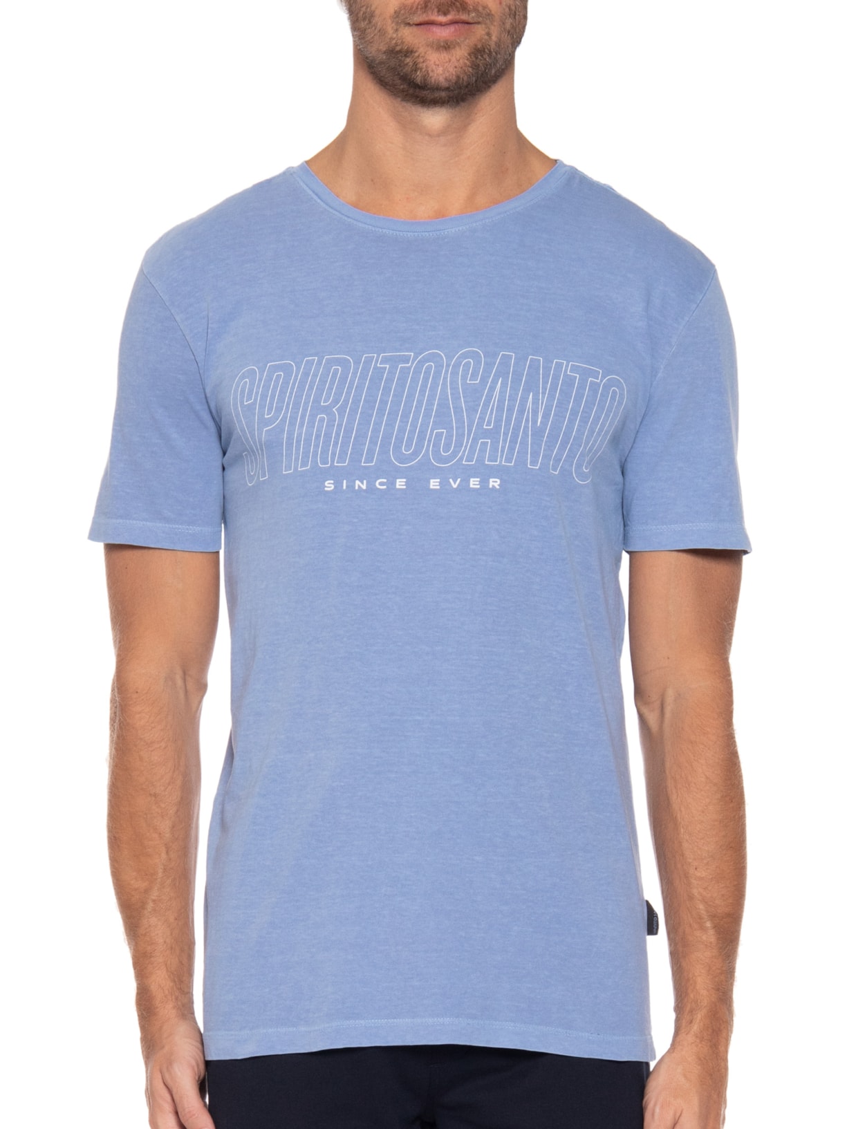 Camiseta Masculina Since Ever Azul Spirito Santo