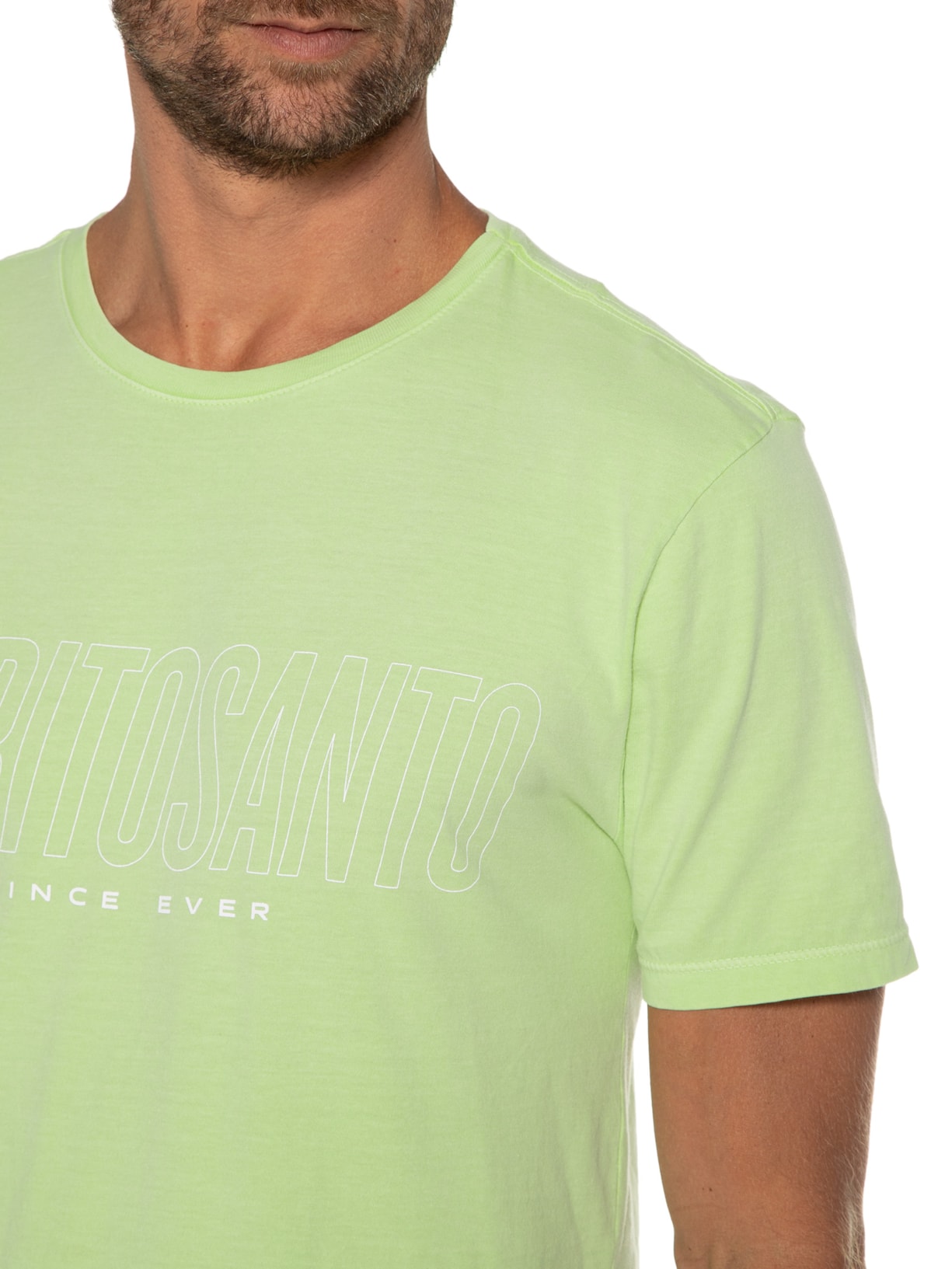 Camiseta Masculina Since Ever Verde Spirito Santo