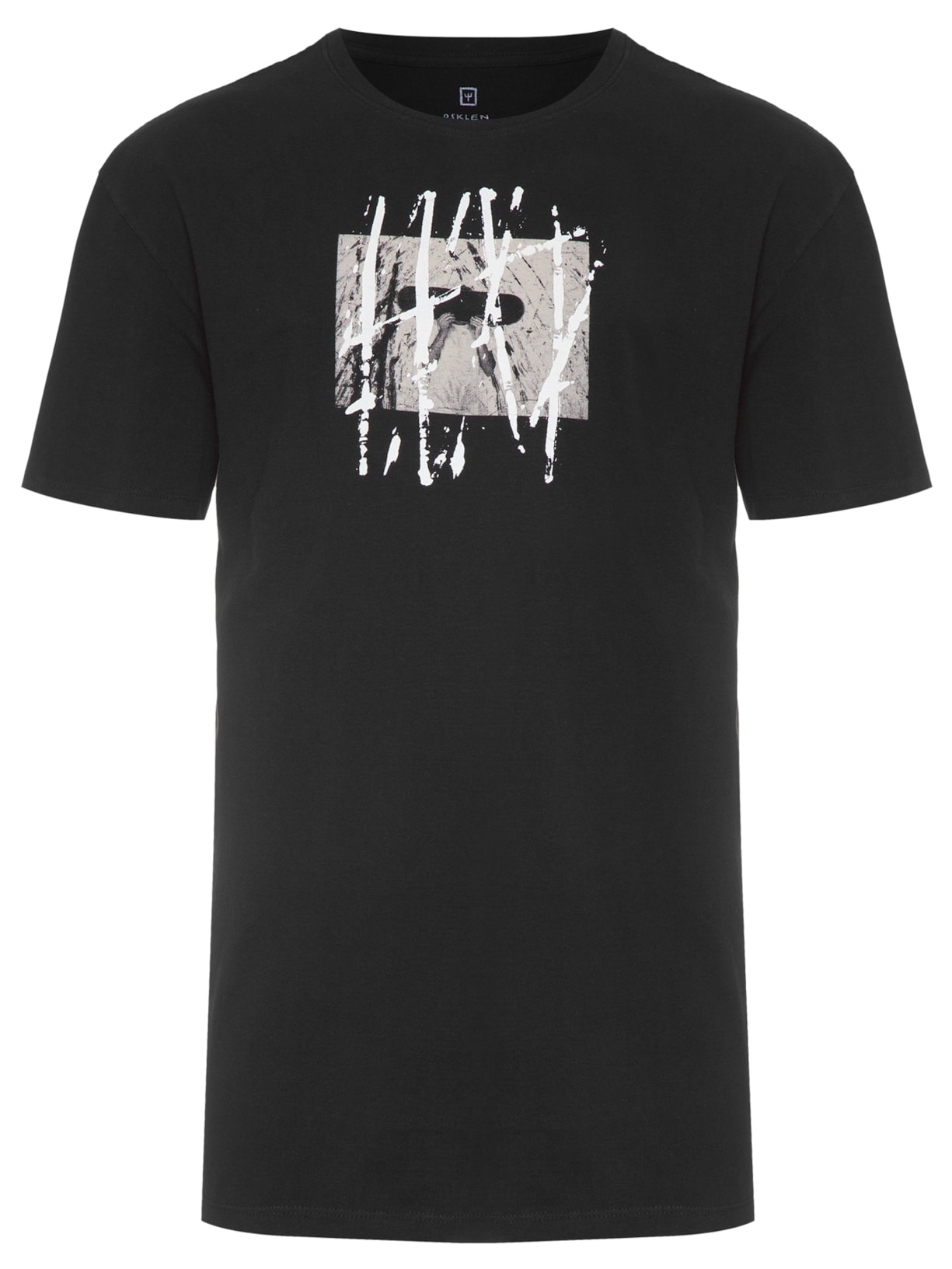 Camiseta Masculina Sk8 Hidden Face - Preto