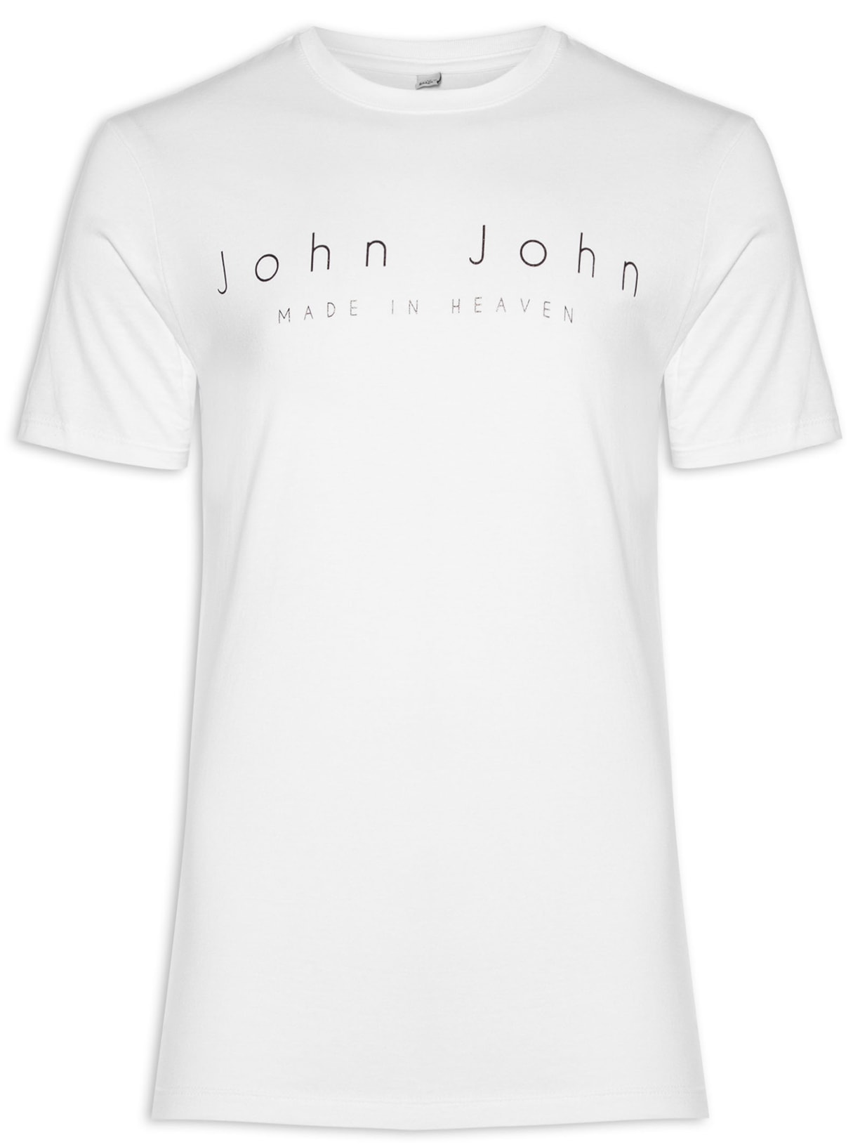 Camiseta Masculina Sl New John Line - Branco