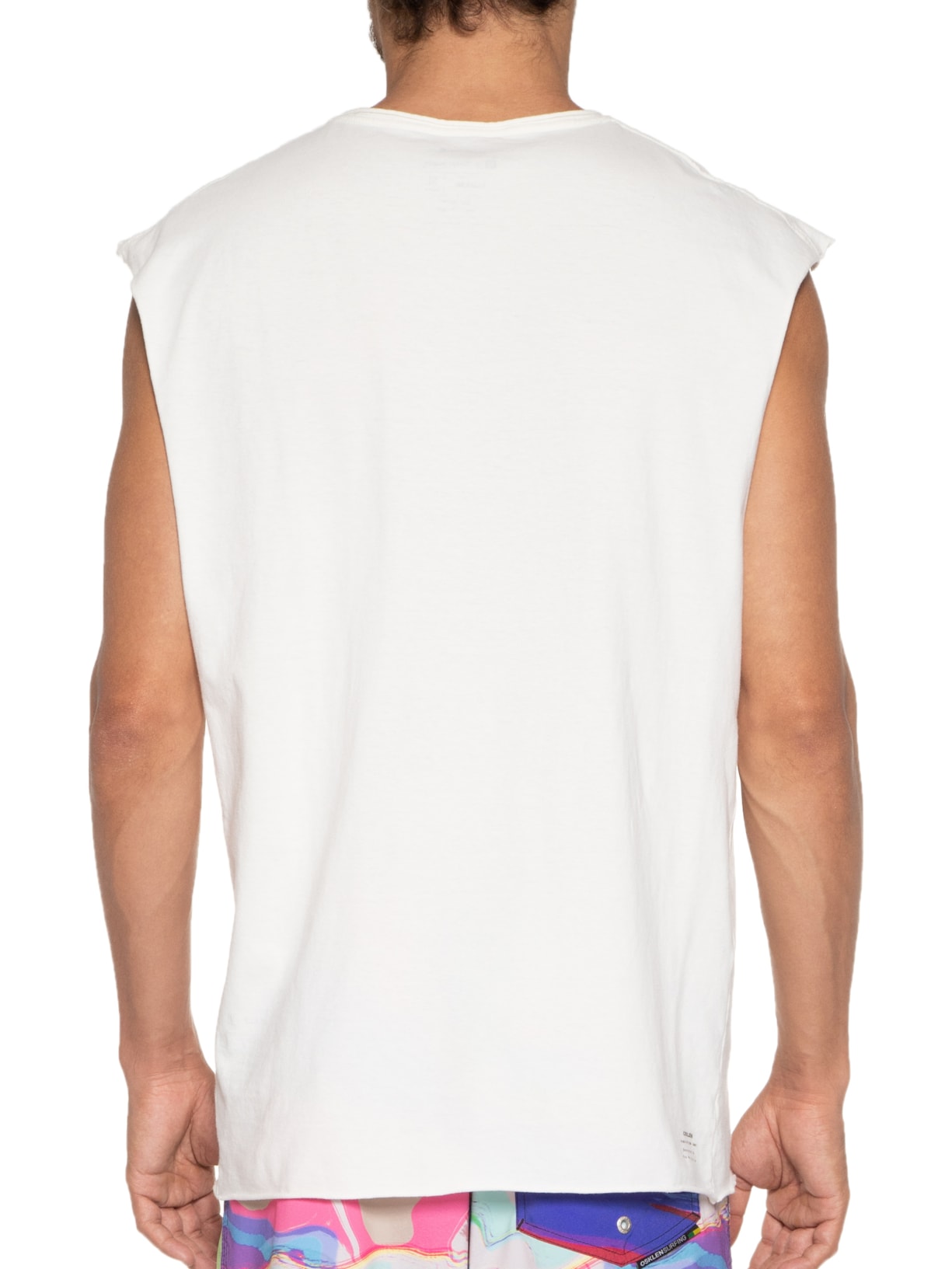 Camiseta Masculina Sleveless Branco Osklen
