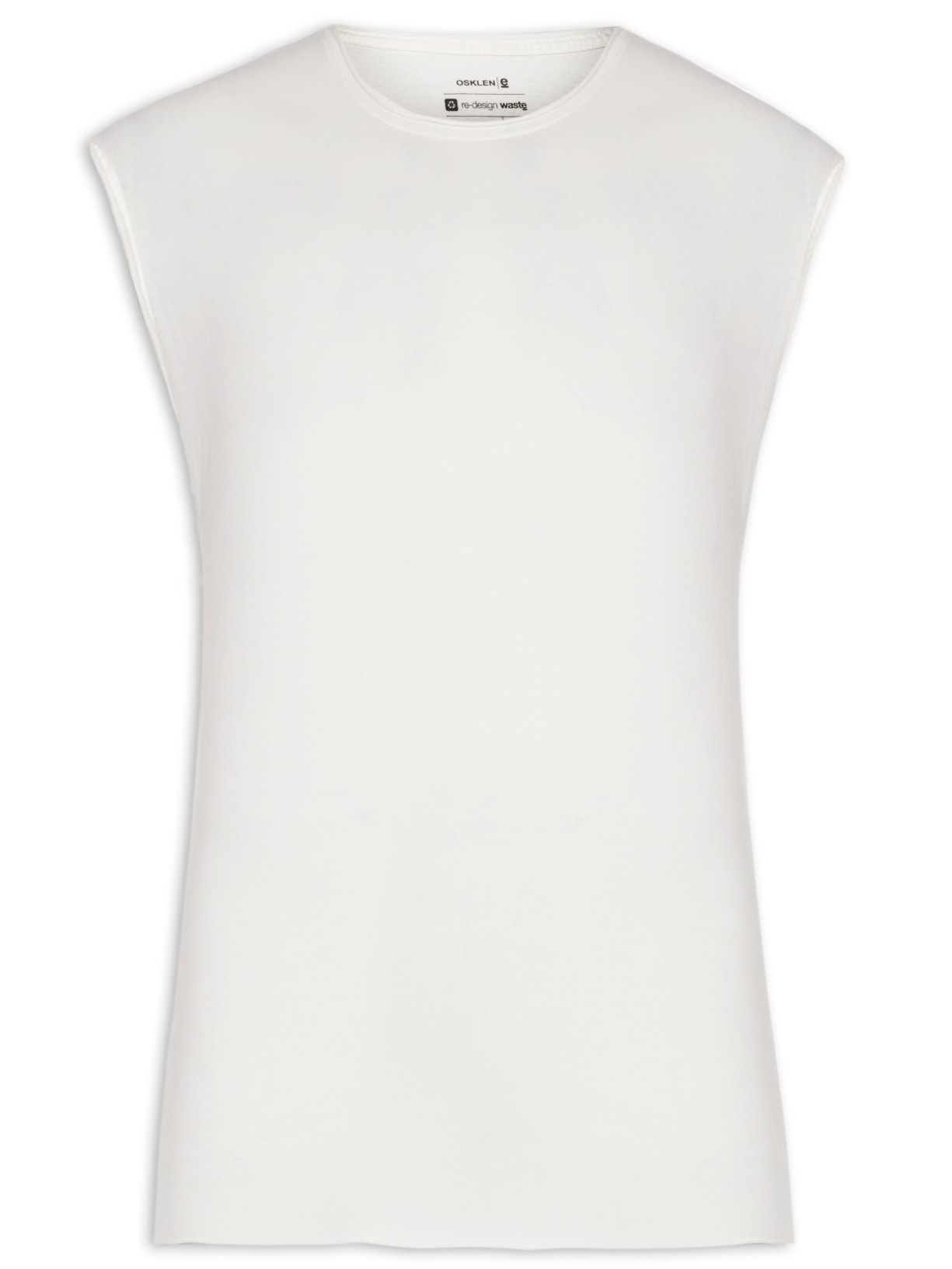 Camiseta Masculina Sleveless Branco Osklen