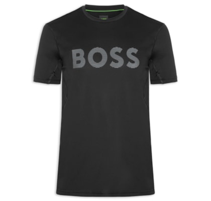 Camiseta Masculina Slim-Fit com Logo Tee Ac - Preto