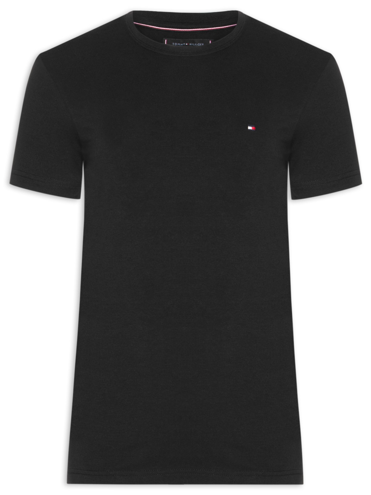 Camiseta Masculina Slim Fit Core Stretch - Preto