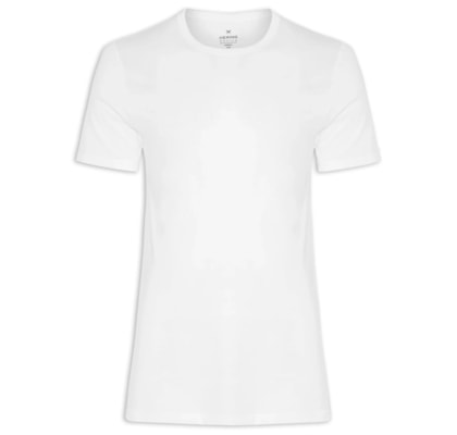 Camiseta Masculina Slim Fit Família Original - Branco