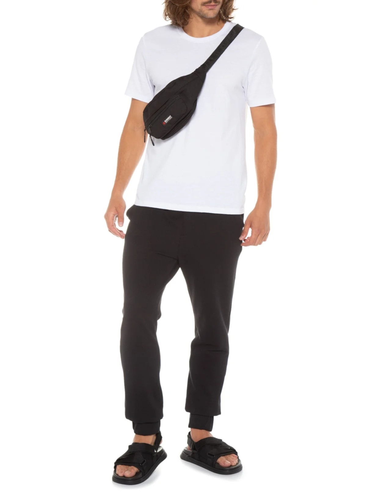 Camiseta Masculina Slim Fit Família Original Branco Hering