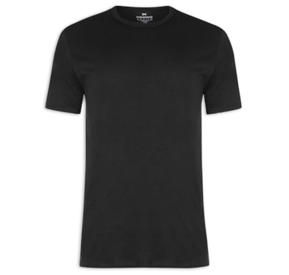Camiseta Masculina Slim Fit Família Original - Preto
