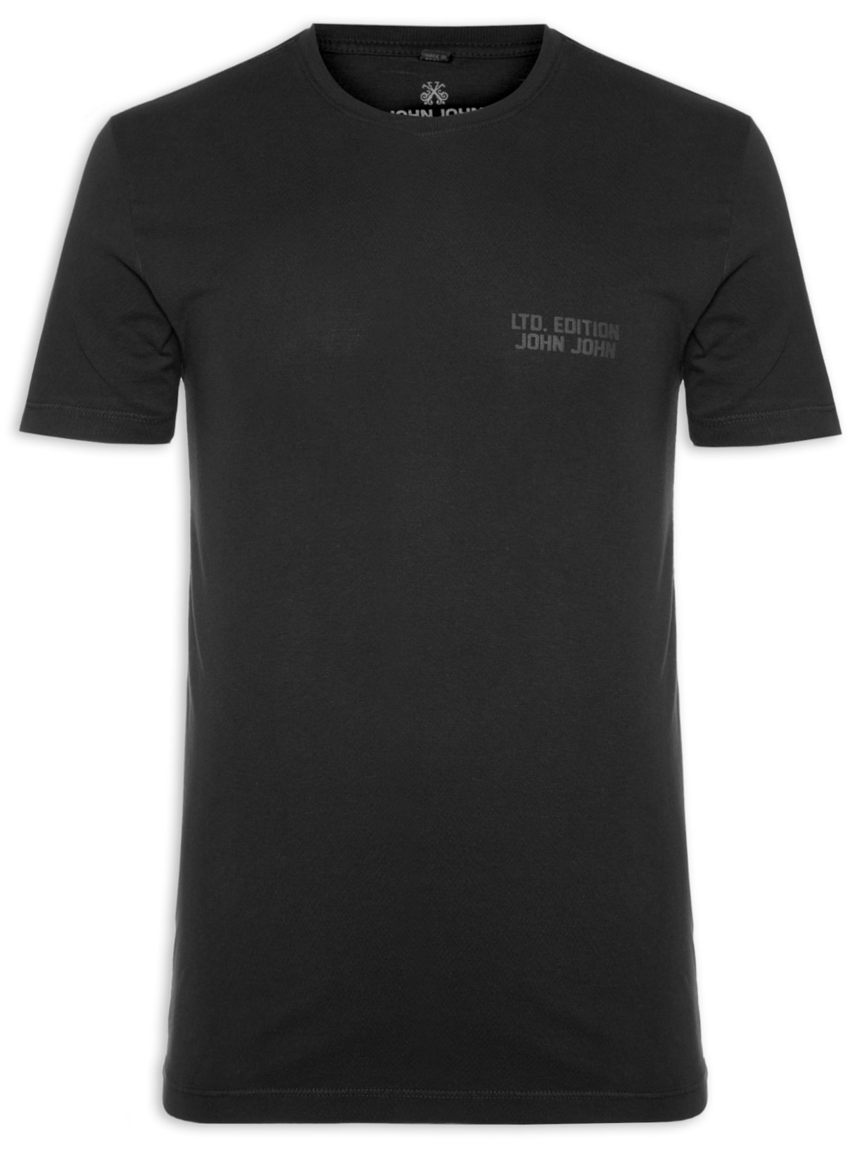 Camiseta Masculina Slim Fit LTD Edition - Preto