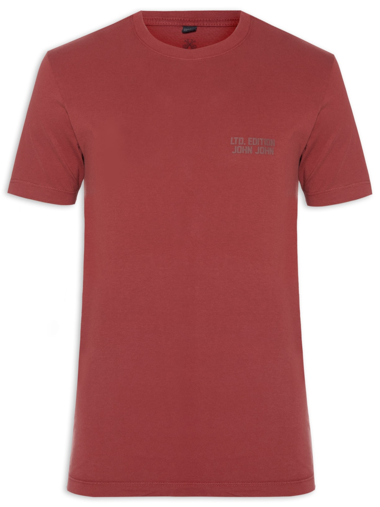 Camiseta Masculina Slim Fit LTD Edition - Vermelho