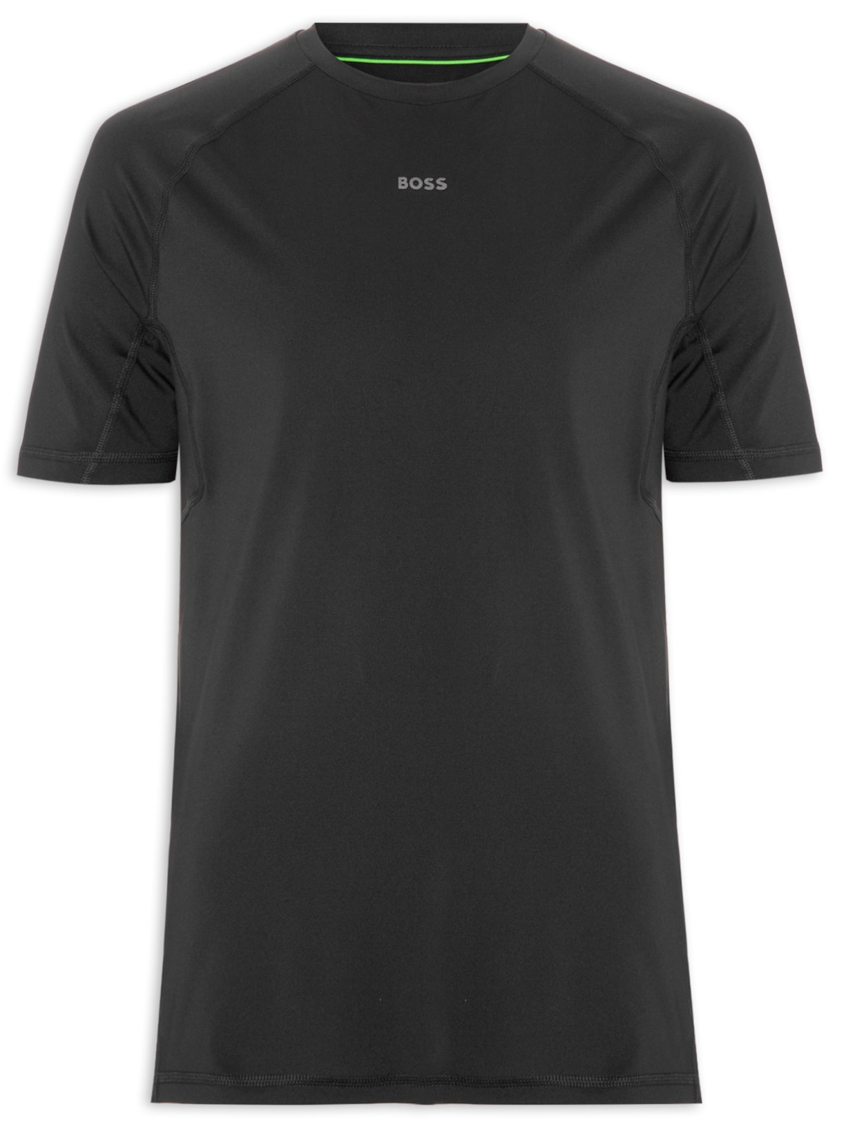 Camiseta Masculina Slim-Fit Reflect Details Tee AC – Preto Boss